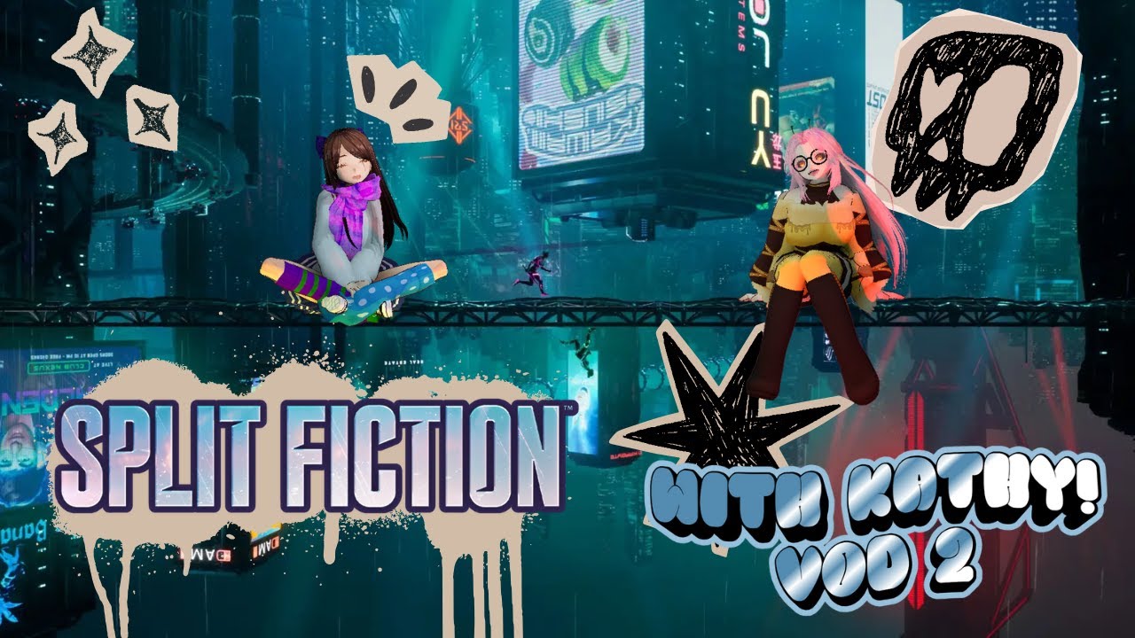 Pure Sibling Chaos! | Split Fiction VOD 2 Ft. Kathy