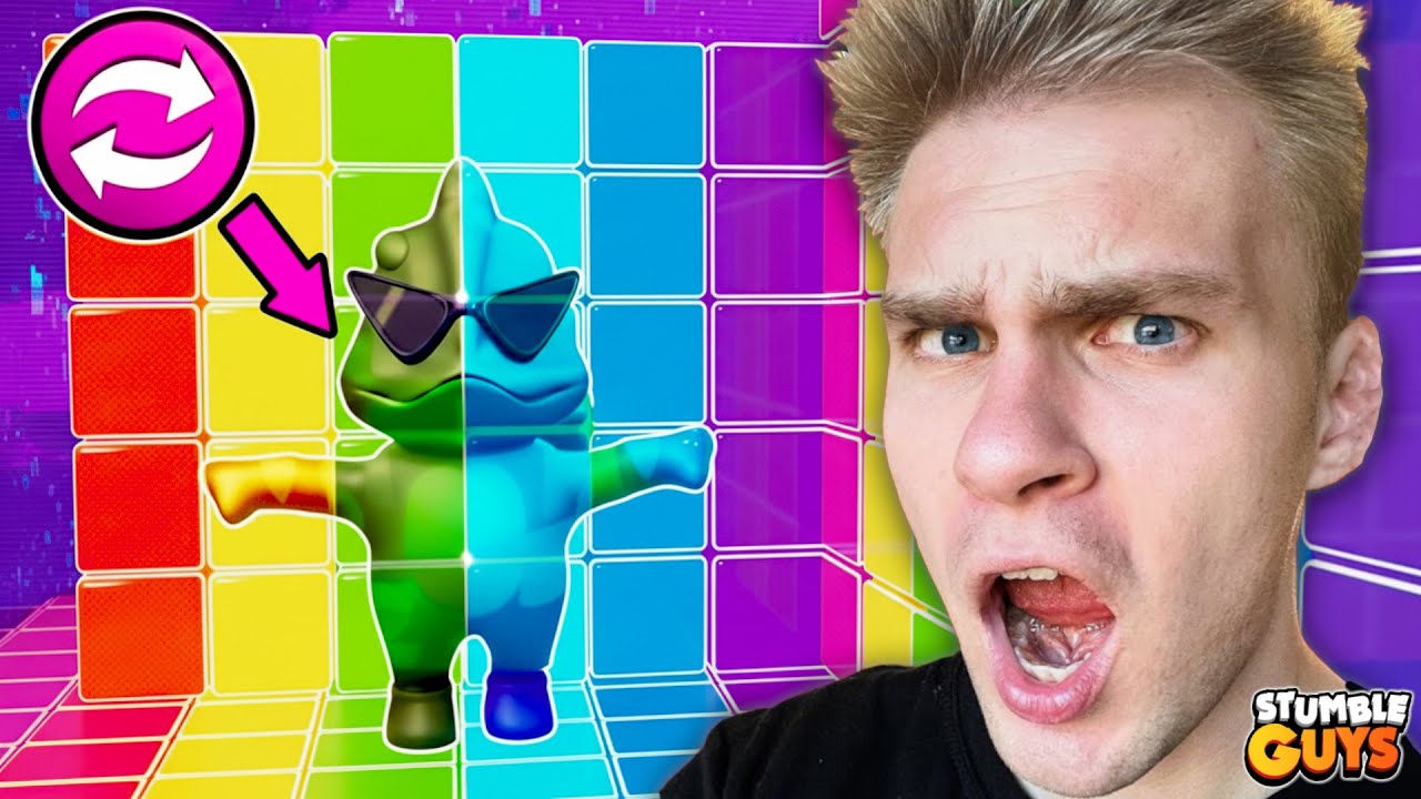 Jak KOLOROWAĆ swoje SKINY (NOWOŚĆ) 🎨 na *BETA 0.93* w Stumble Guys! 😱