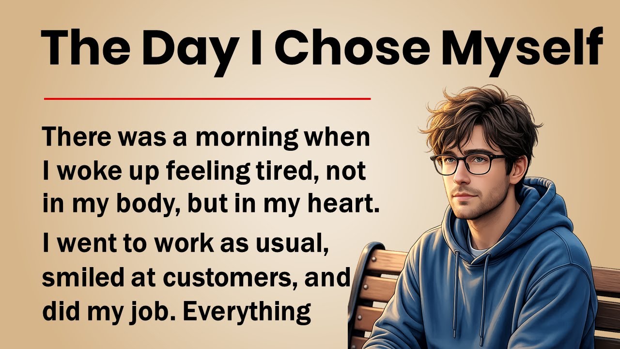 Learn ٍEnglish with a Story | Intermediate |The Day I Chose Myself