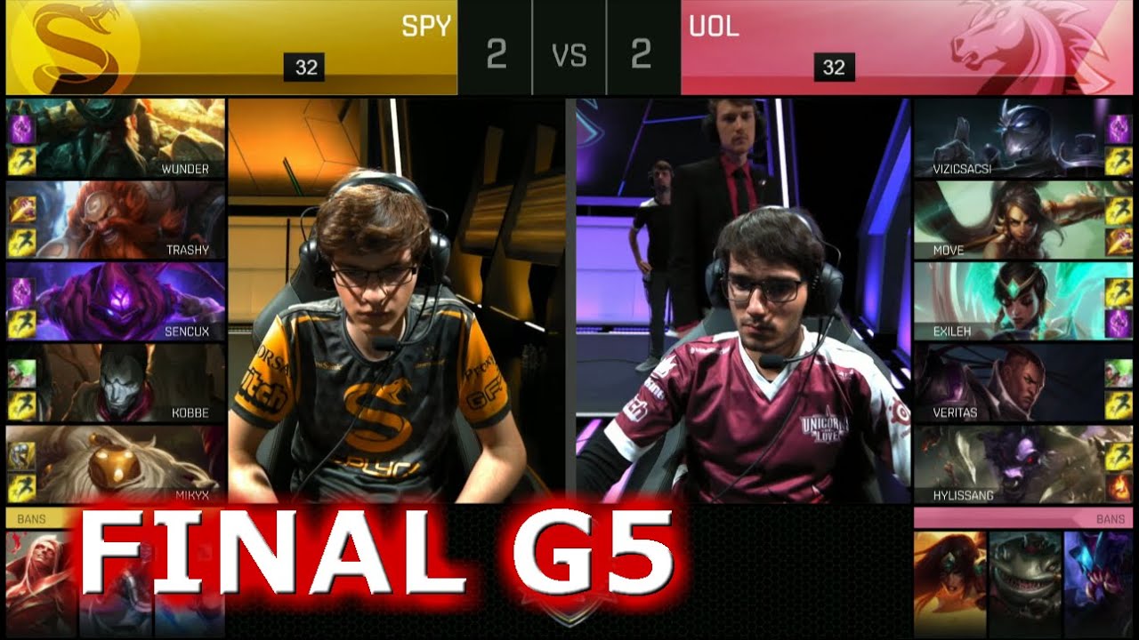 Splyce vs UOL (Unicorns of Love) | Game 5 Finals S6 Worlds 2016 EU Regionals Round 3 | SPY vs UOL G5