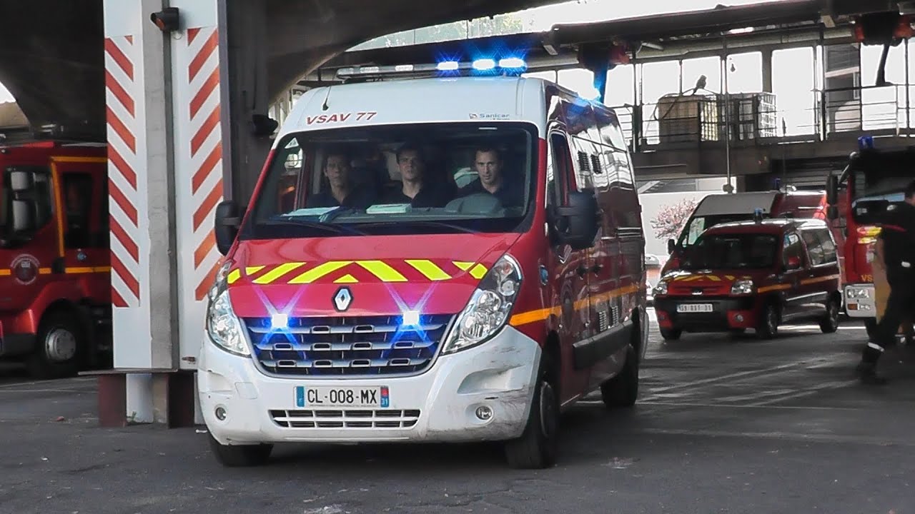 Sapeurs-Pompiers VSAV-77 Toulouse Caserne Jacques Vion