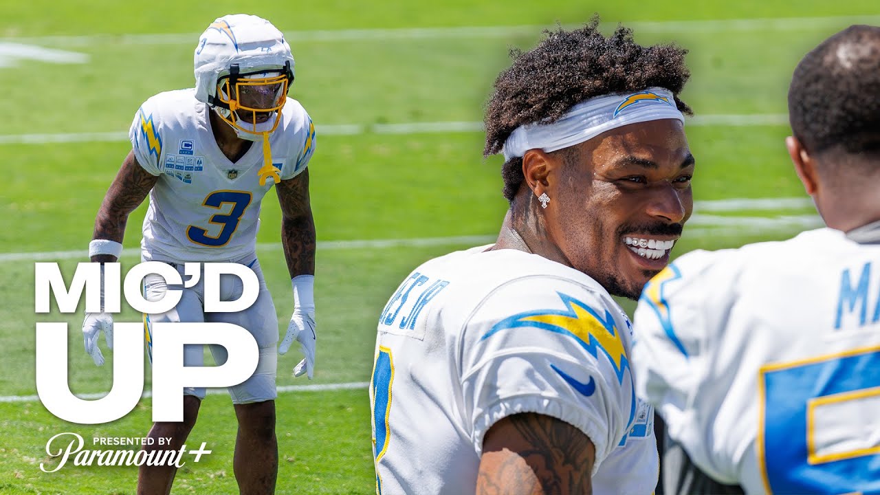 Mic’d Up: Derwin James At 2025 Training Camp | LA Chargers