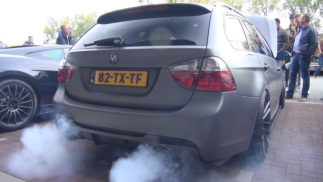 800HP+ BMW 335i (E91) w/ Akrapovic Exhaust - Revs & Accelerations!