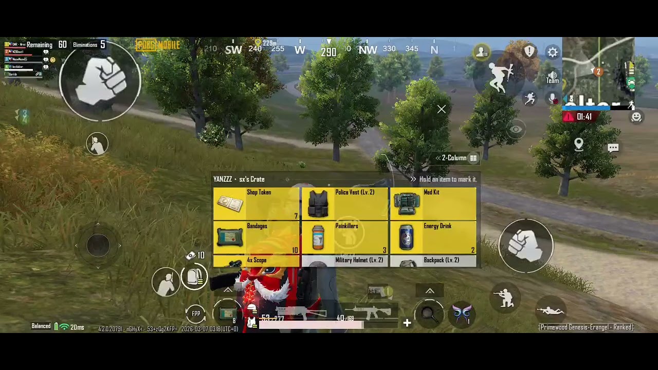 PUBG GAMEPLAY/CHICKEN DINNER #MOBILEGAME