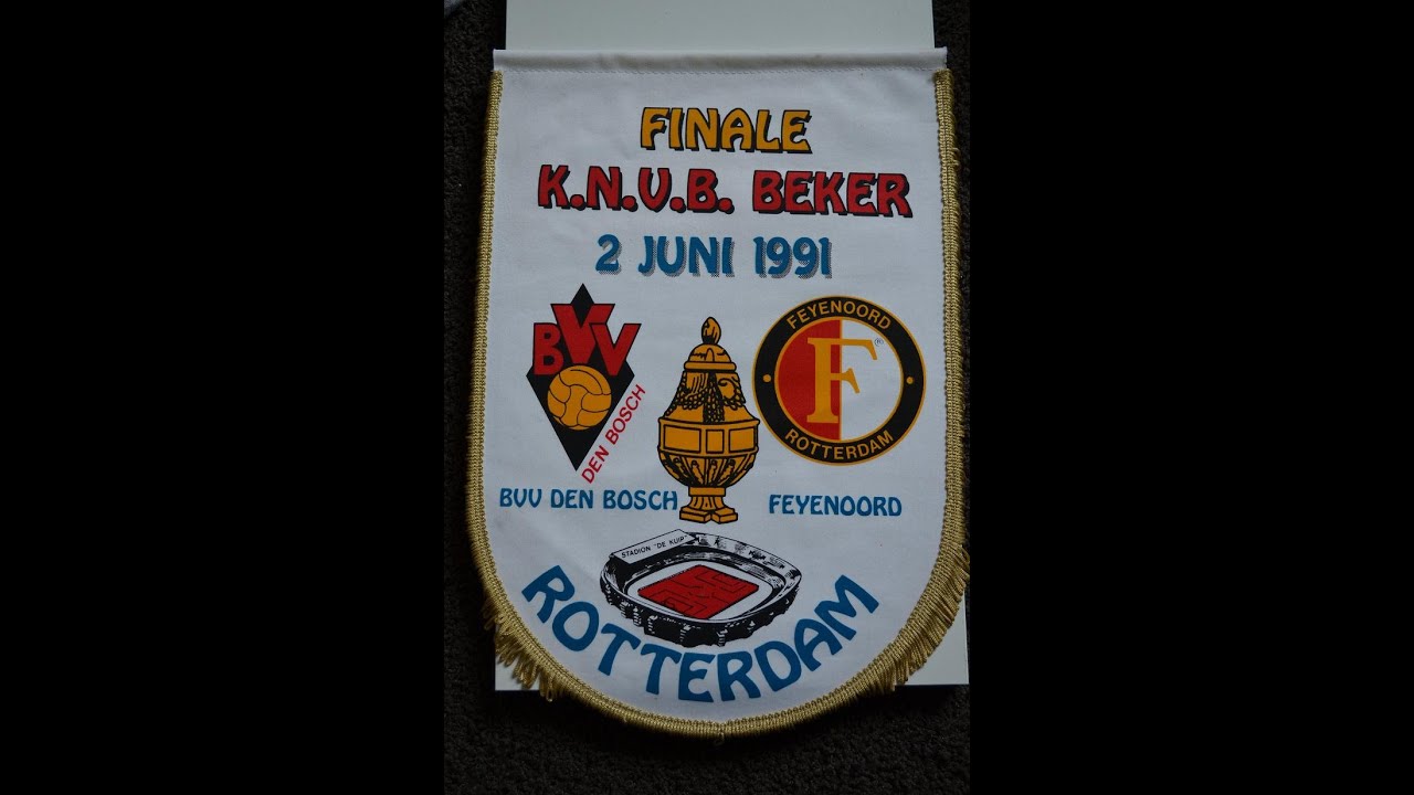 KNVB Bekerfinale 1991 BVV Den Bosch- Feyenoord part 2-5