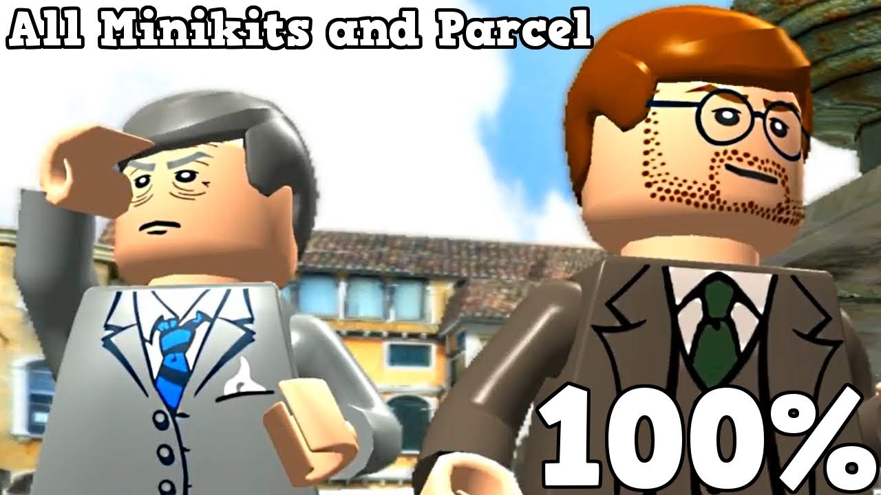 LEGO Indiana Jones - Hunt for Sir Richard 100% Walkthrough, All 10 Minikits & Parcel