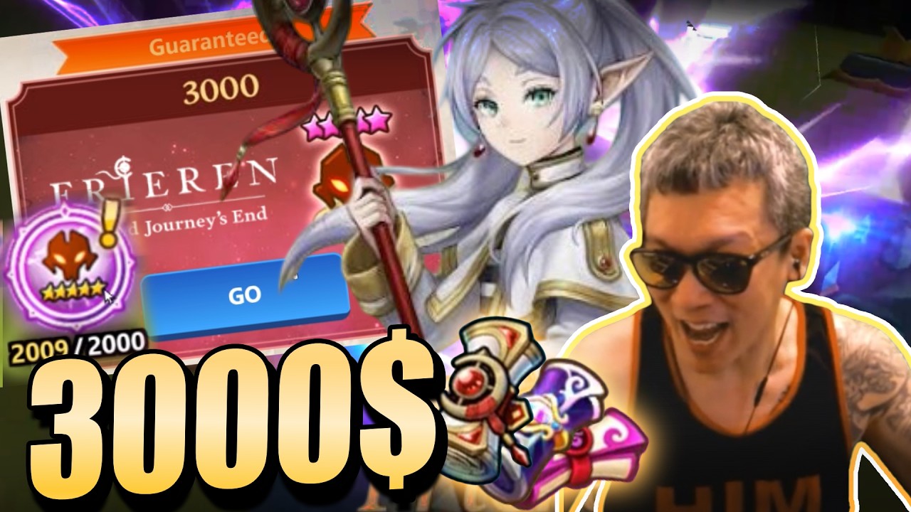 $2000 PITY AND $3000 PITY FRIEREN SUMMONS ROUND #2 IT'S TIME - SUMMONERS WAR