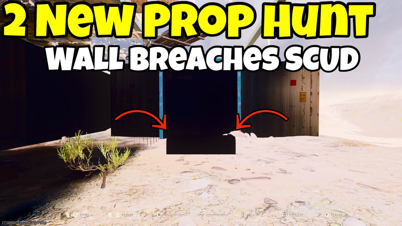 Black Ops 6 Glitches : 2 New Insane Prop Hunt Wallbreaches On SCUD