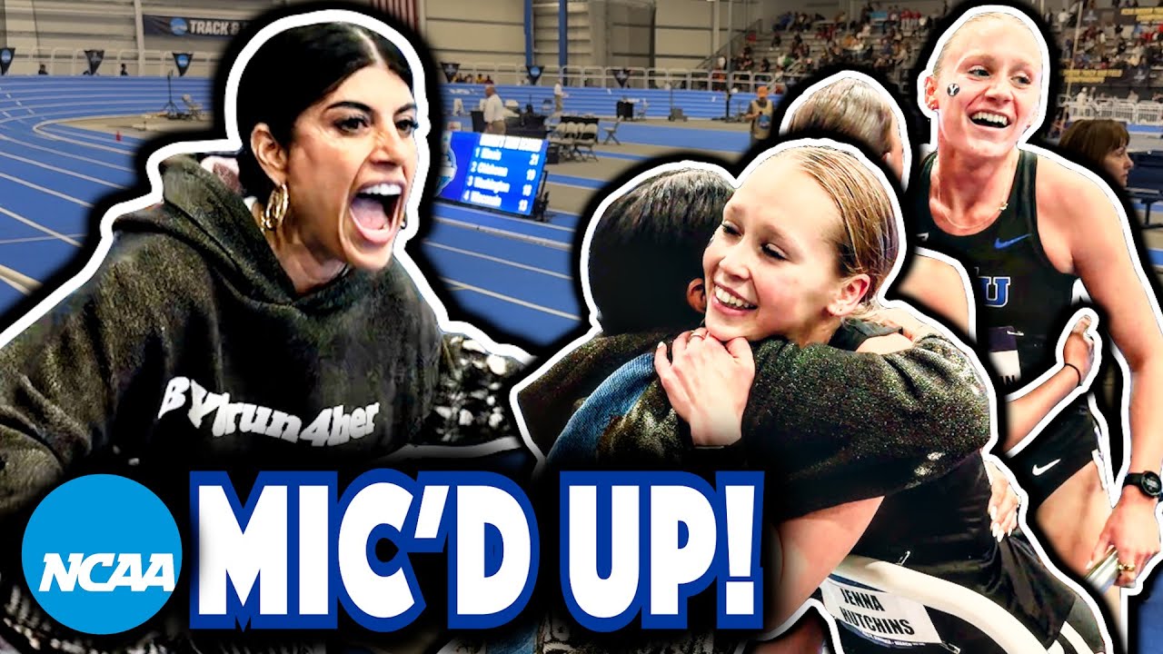 BYU Coach Diljeet Taylor Goes WILD At NCAA Championships