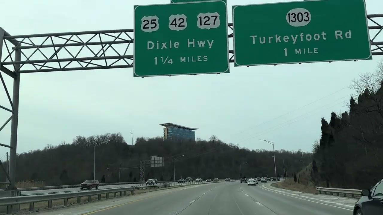 January 24th 2026 drive from Latonia to Hebron Kentucky. 