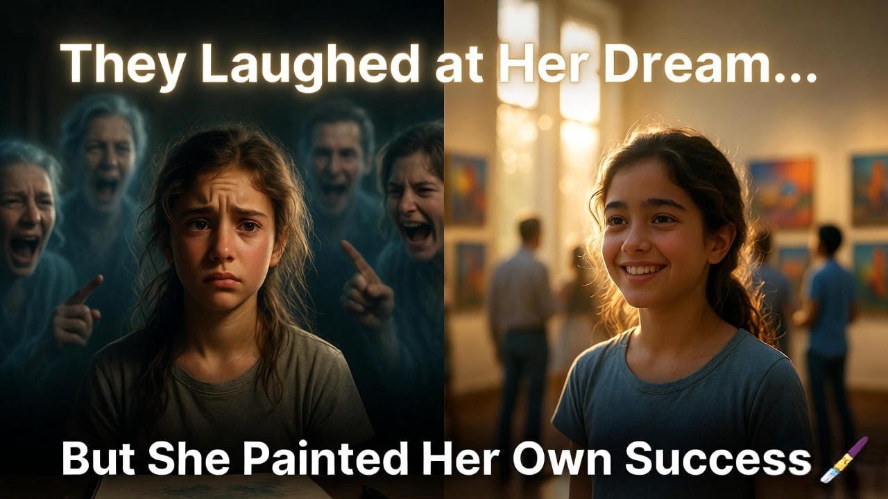 Little Girl Wanted to Be a Painter – Everyone Doubted Her Until This Happened