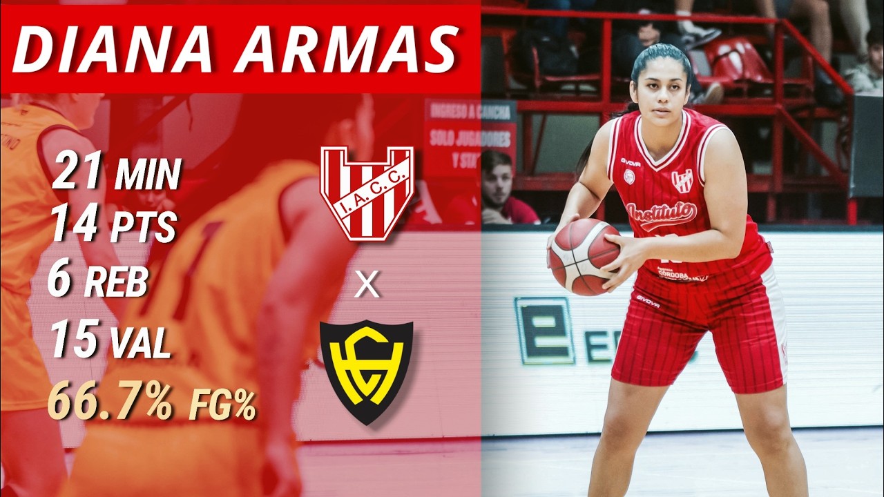 Instituto x Hindú  / Diana Armas / La Liga Femenina, Argentina 2025