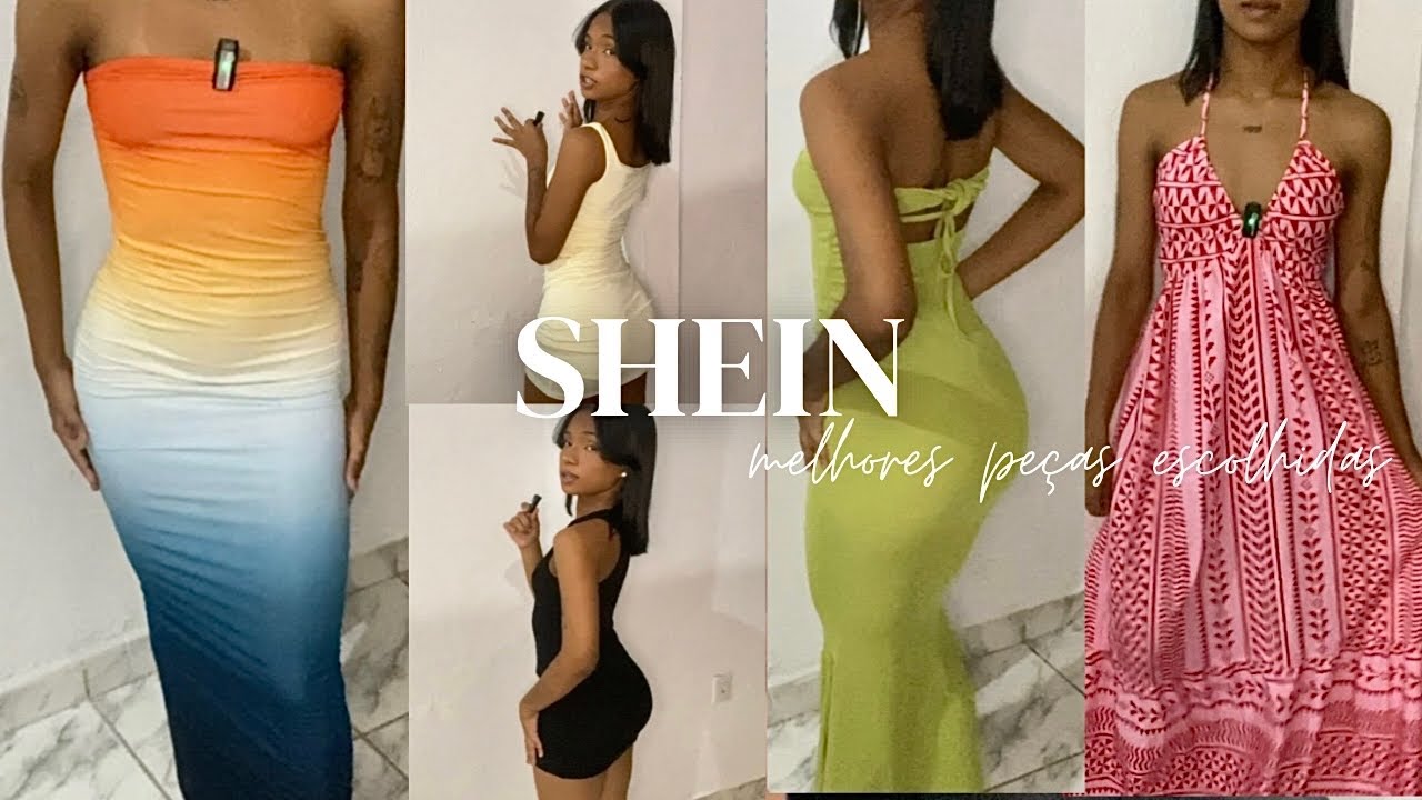 SHEIN: MELHORES ESCOLHAS (VESTIDOS LINDOSS) 💕⭐️