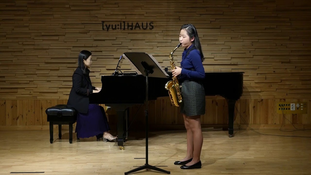 Sarabande et Allegro for Alto Saxophone and Piano by Gabriel Grovlez