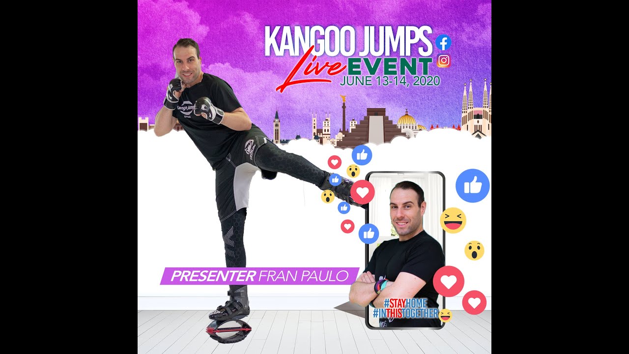 Kangoo Jumps® Live Event June 13/14, 2020 -Fran Paulo Kangoo Kick & Punch™