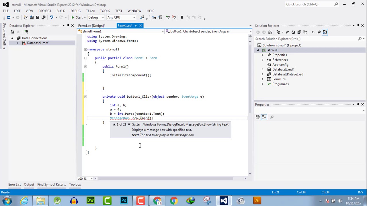 057 - J - How to change C# TextBox value into Integer