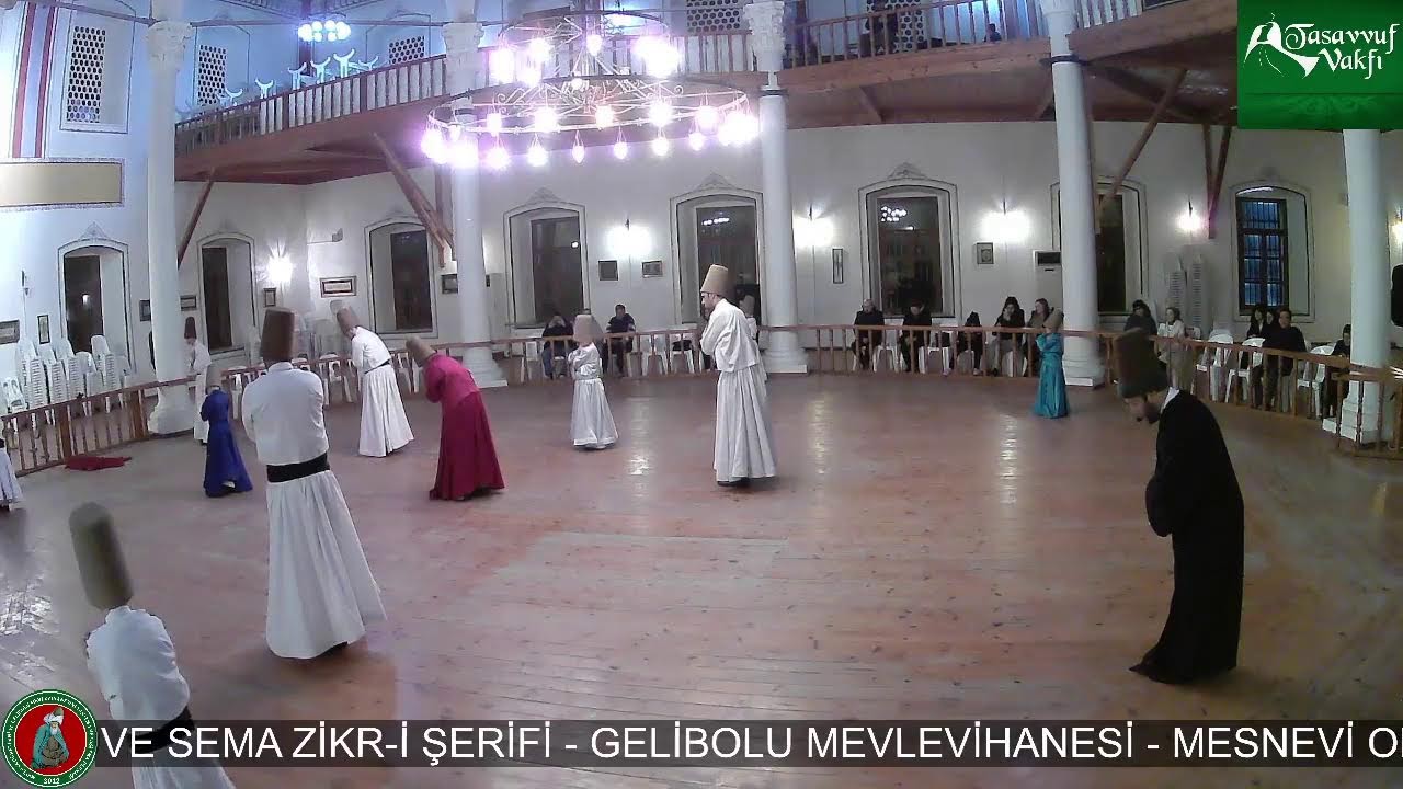 Tasavvuf Vakfı - Gelibolu Mevlevihanesi -  Sema Zikr-i Şerifi (08/02/2025)