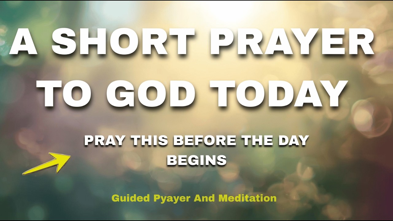 Father, Be My Rock | Start Strong Today | Morning Prayer for Mental Strength & Courage #prayer