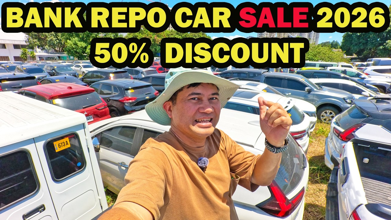 Bank Repossessed car sale 2026 up to 50% discount sedan pick up van suv big Sale  Security Bank Ph