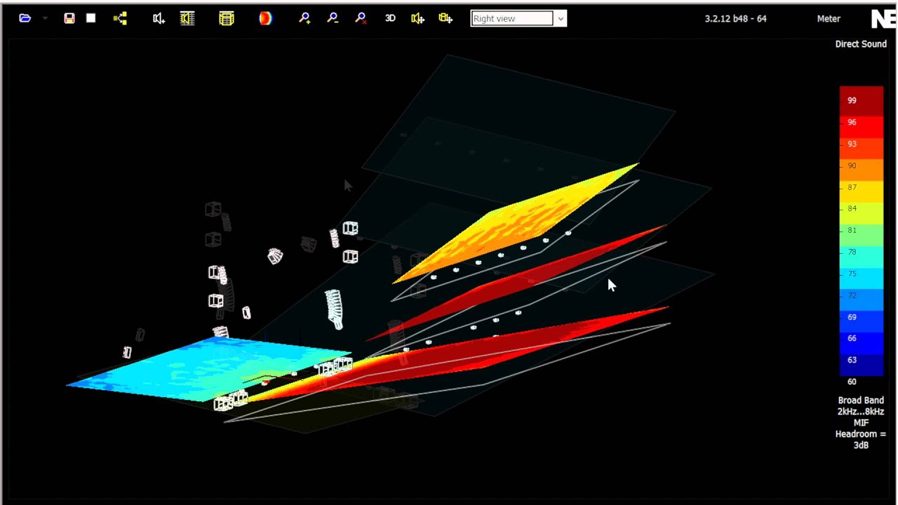 NEXO NS-1 modelling for theatre