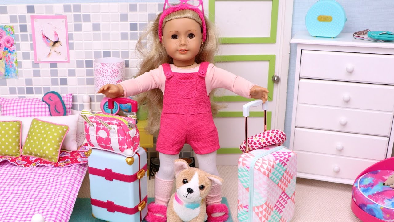 What’s Inside Doll's Travel Bags?