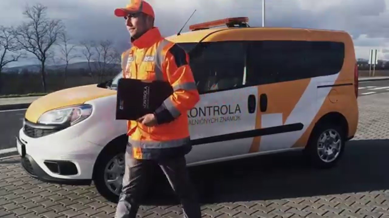 Kontrola elektronických diaľničných známok