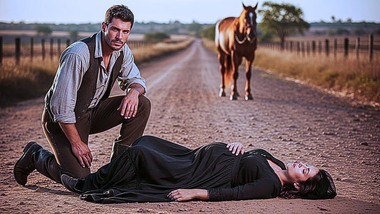 😢 VIÚVA GRÁVIDA FOI ABANDONADA NA ESTRADA E ENVIADA AO FAZENDEIRO POBRE... ENTÃO TUDO MUDOU