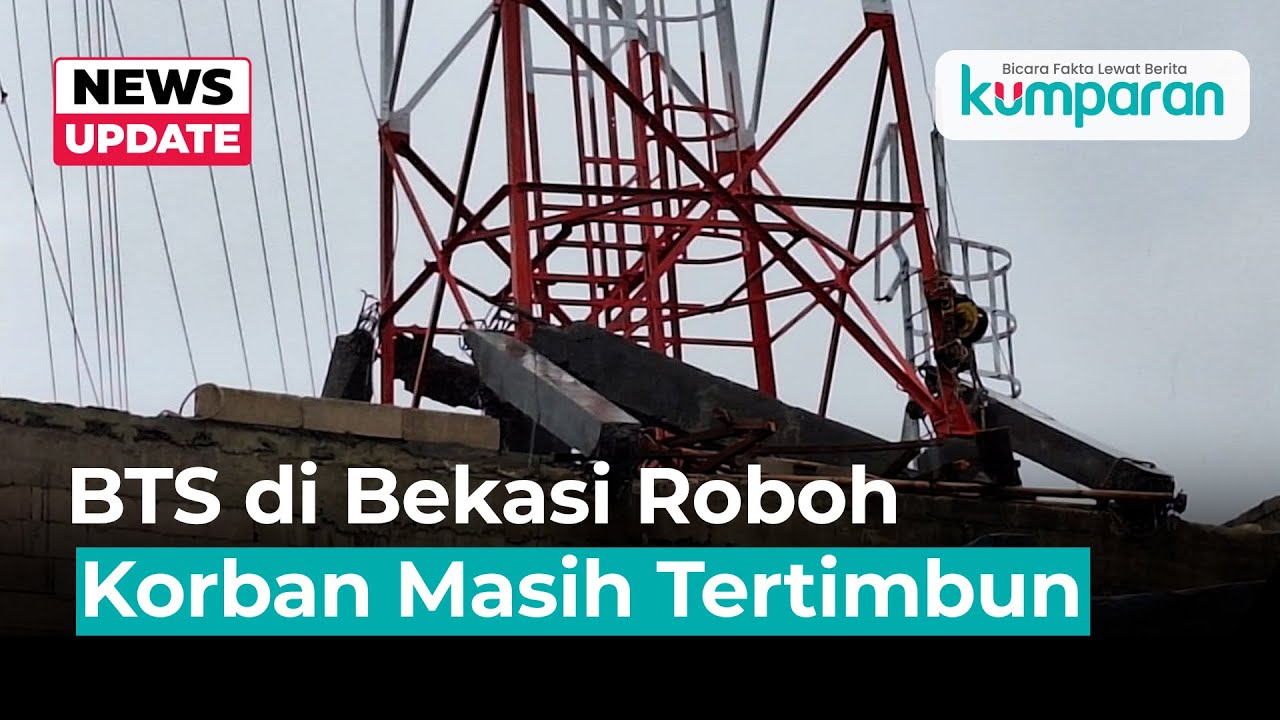 Beton BTS Bekasi Roboh: Korban Masih Tertimbun Reruntuhan