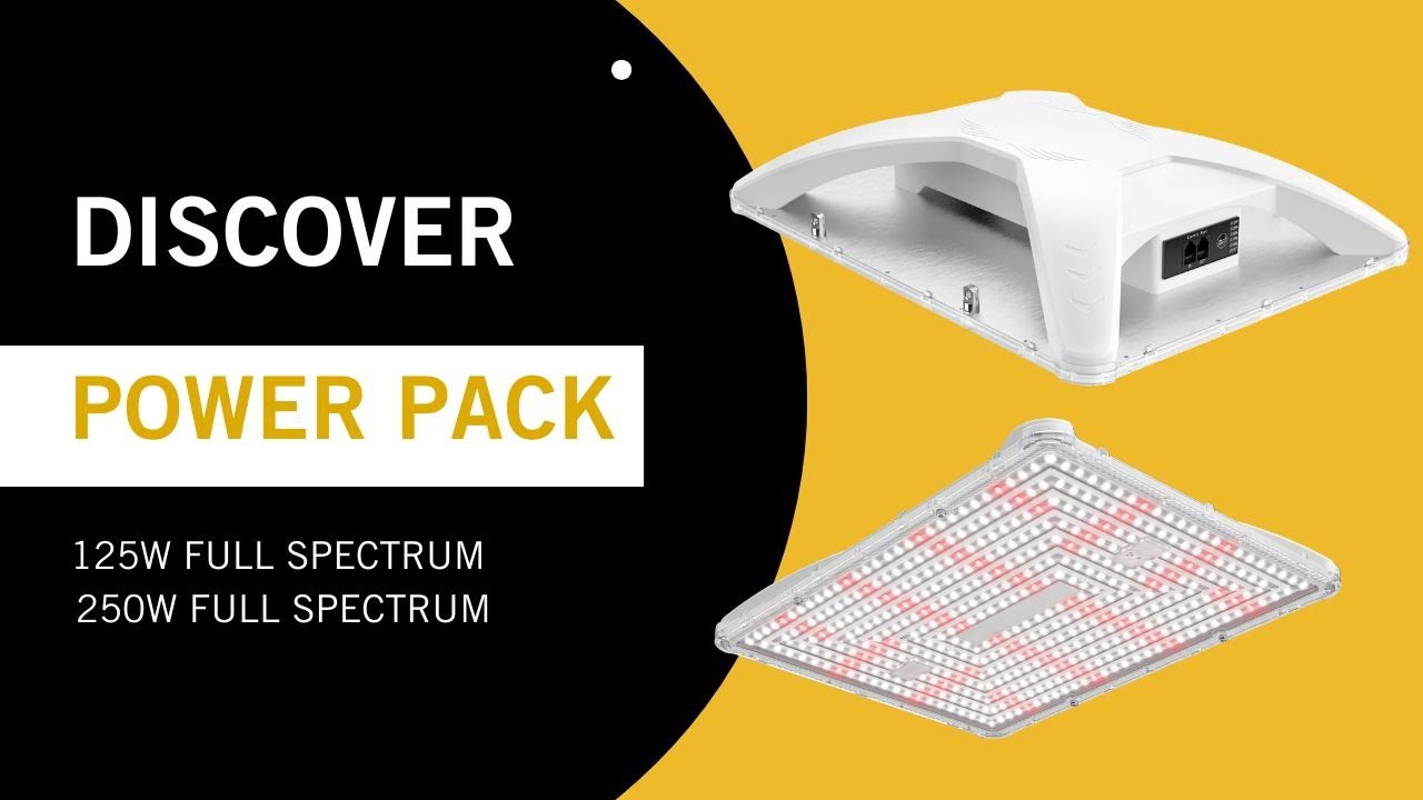 Power Pack LED Grow Lights &ndash; 3.01 PPE, Long-Life, Full-Spectrum (PP125 & PP250)