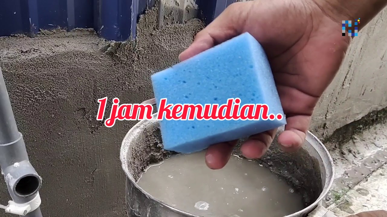 Ketahui cara plaster dinding dengan mudah juga melicin dengan simen #simen #plaster #licin #diy
