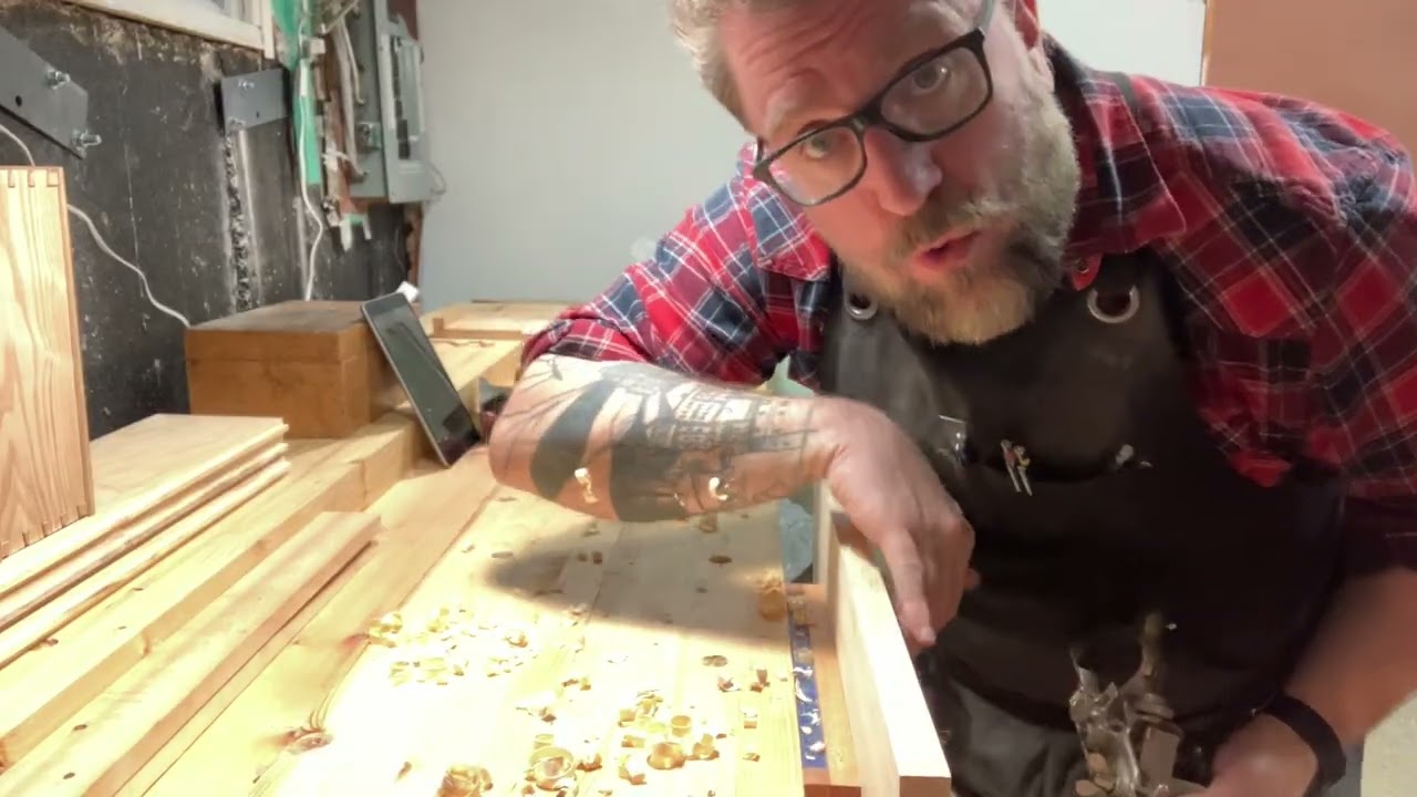 Fabriquer la languette au Stanley 45, le papa du fond de coffre 