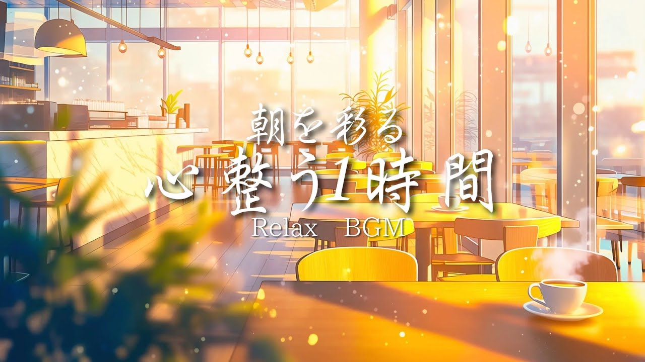 ​【朝のBGM】心を整える1時間。集中力を高めるカフェミュージック - Relaxing Morning Jazz & Lo-fi