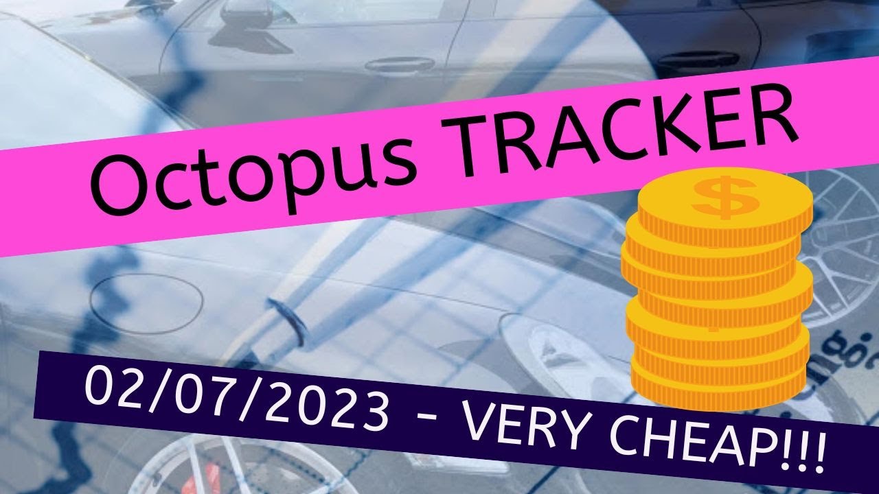 How cheap is Octopus Tracker TODAY?! 8.46p per kWh!!!!!