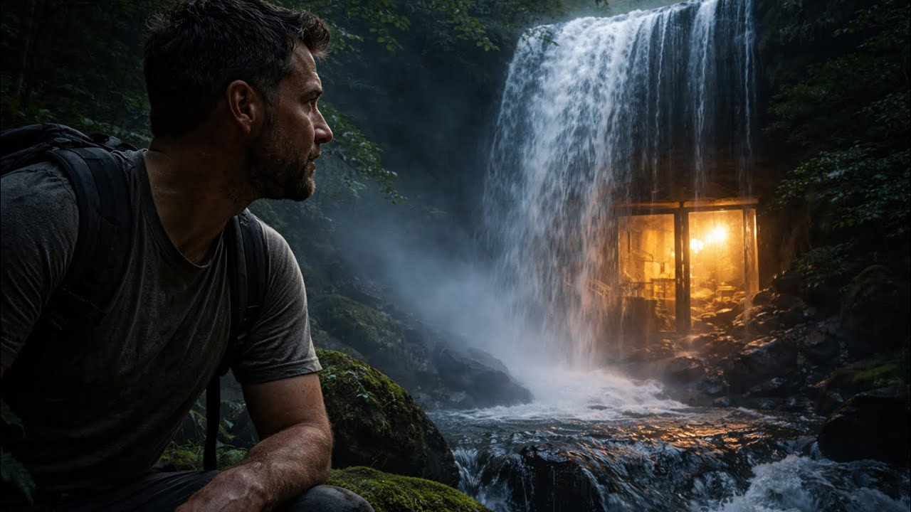 I Dug a Secret Tunnel Under a Waterfall to Build This