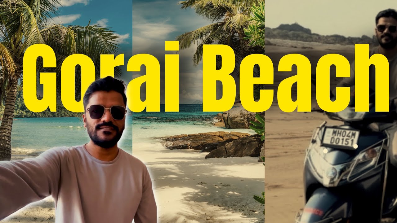 Most Underrated Beach Near Mumbai 😱 | Gorai Beach Bike Ride 