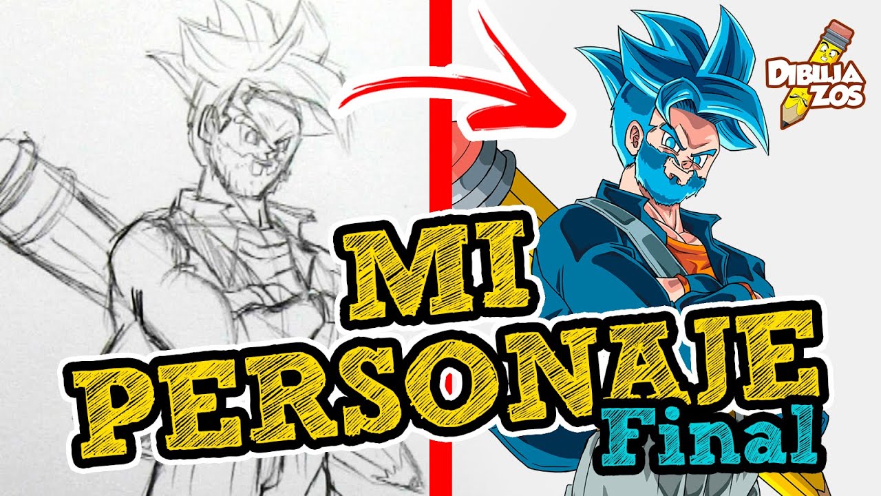[FINAL] APRENDE A DIBUJAR A TU PROPIO PERSONAJE DE DRAGON BALL | MI PROPIO PERSONAJE