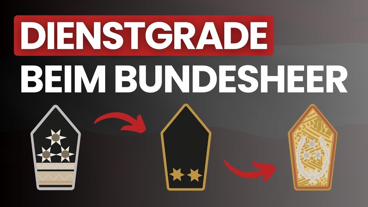 Die Dienstgrade beim Bundesheer Eignungstest | Einfach erklärt von Plakos