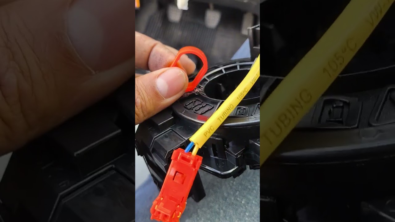 Como cambiar la cinta del airbag Toyota Yaris 