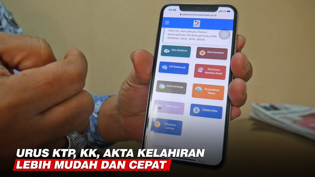 Cara Menggunakan Pak Semmok untuk Urus Data Kependudukan di Kudus
