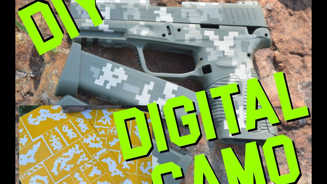 DIY Digital Camo Cerakote