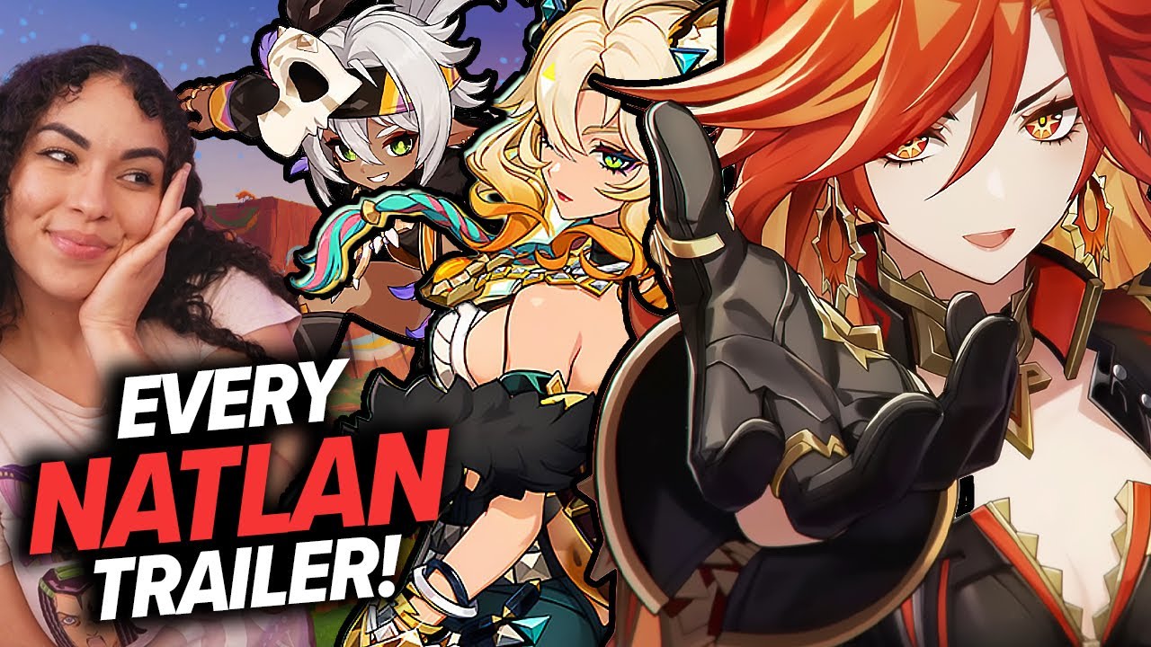 Every Character Trailer Released During Natlan REACTION - Genshin Impact