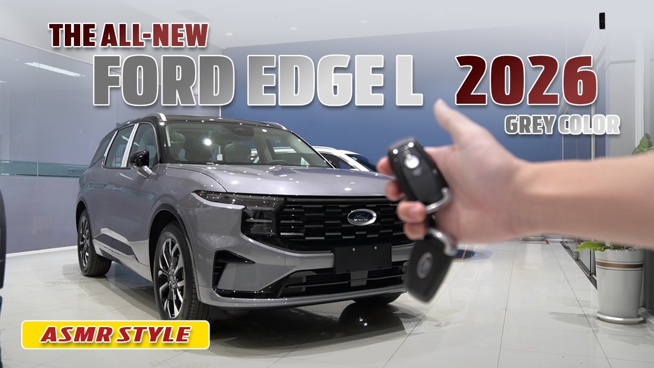 Ford Edge L 2026 ASMR | Premium Exterior to Interior Sound Test