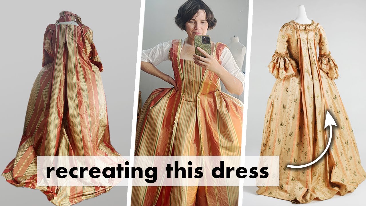 Starting my biggest costume project EVER | Robe a la Francaise gown pt 1