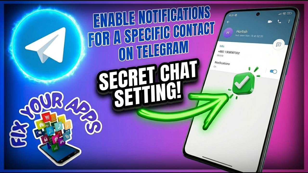 How to Enable Notifications for a Specific Contact on Telegram | Stay Alerted!
