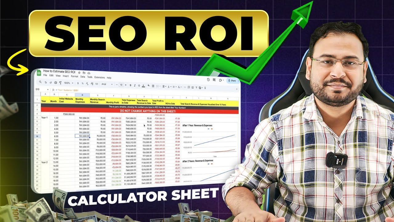 How to Measure SEO ROI for Long Term (Complete Maths Breakdown) | Umar Tazkeer