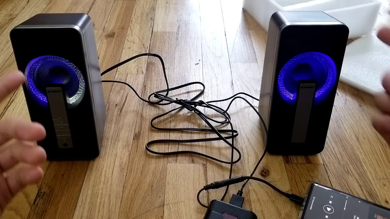 Elegiant Sr 300 computer speaker review (AMAZON REVIEWER)