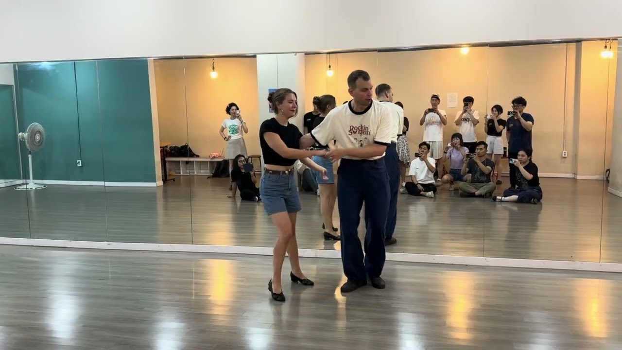 RSF2023 lindyhop workshop Patrik & Lizette : Closed Position