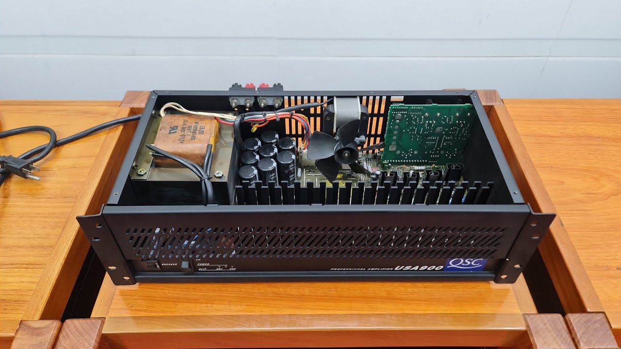 Main (đẩy) QSC USA 900 - Mỹ nòi - TIếng sạch, nội lực thâm hậu [0932005022 - Nguyễn Bách audio]