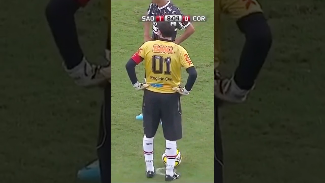 O DIA QUE O ROG&Eacute;RIO CENI COMPLETOU 100 GOLS FEITOS!🧤🔥