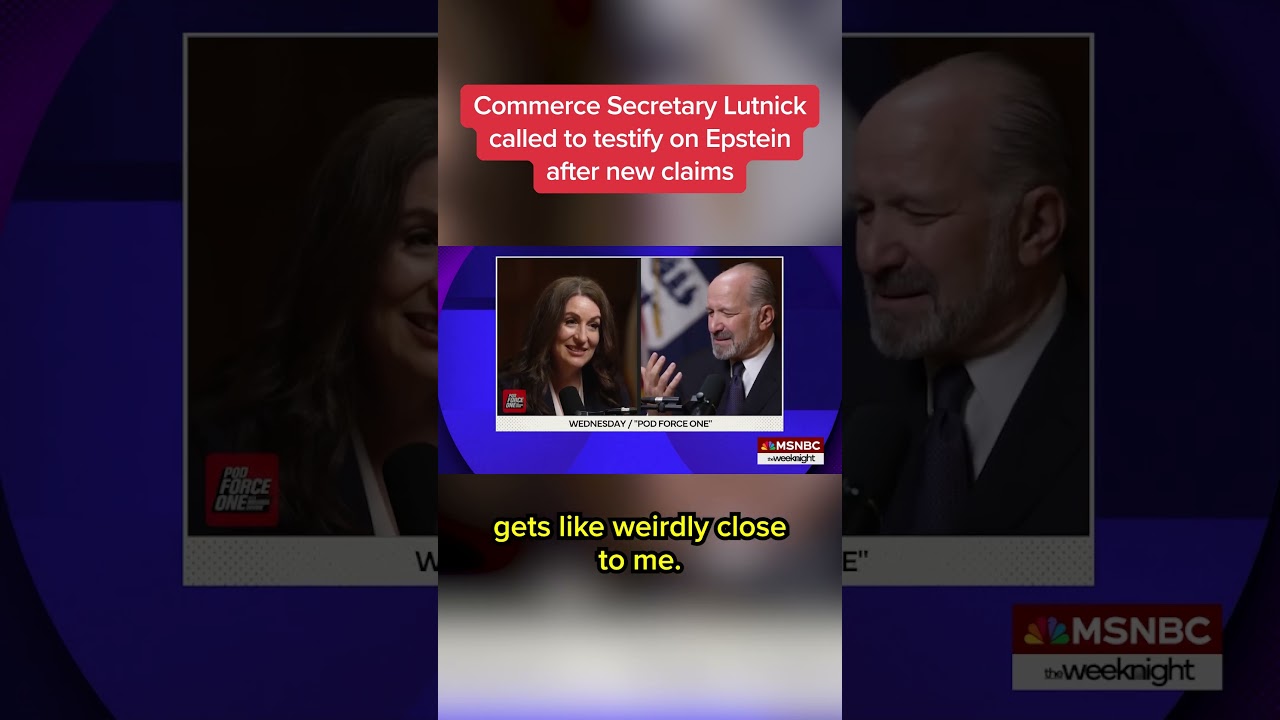 Commerce Secretary Lutnick called to testify on Epstein after new claims